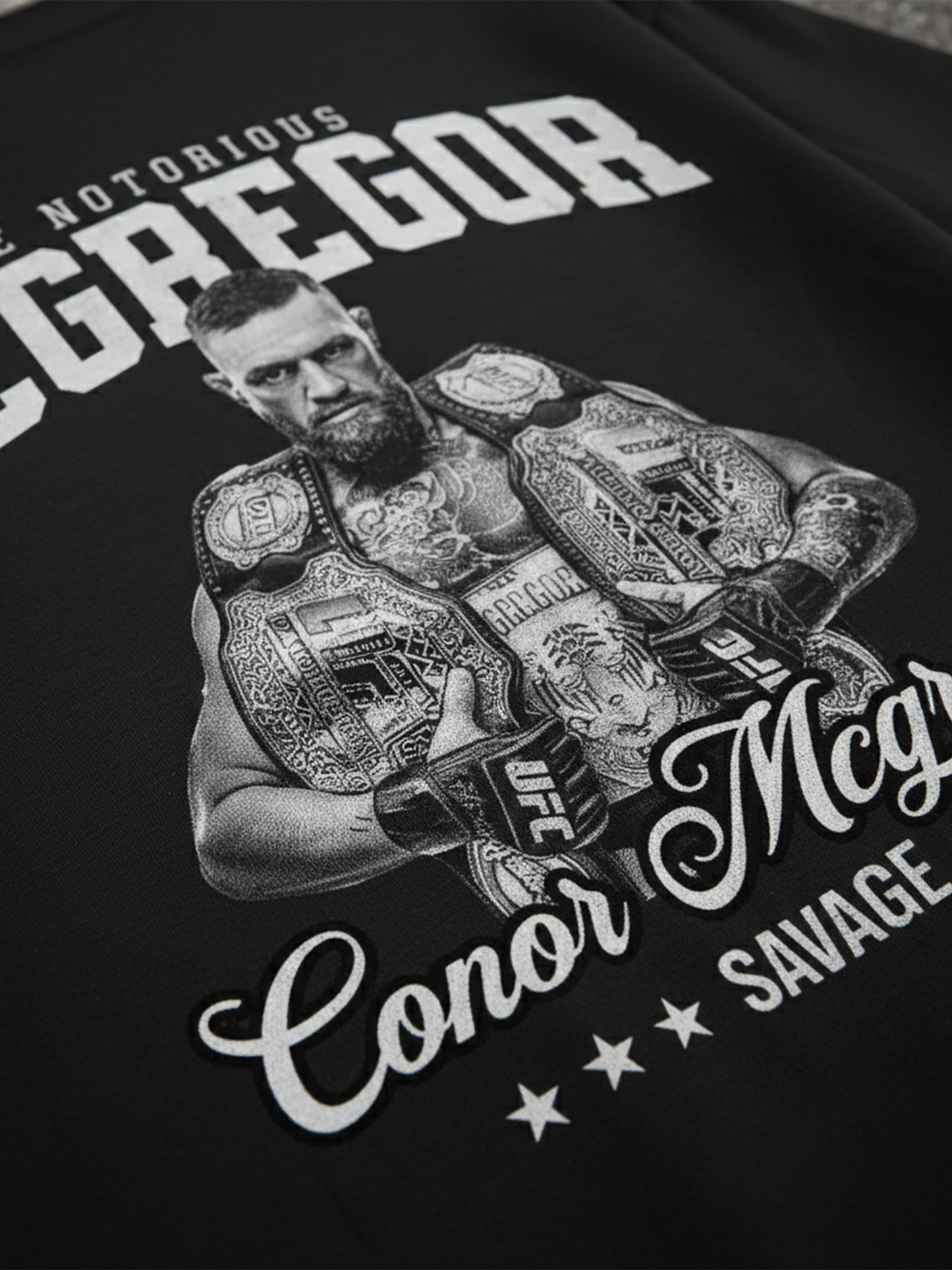 𝙼𝚌𝙶𝚛𝚎𝚐𝚘𝚛 “𝚃𝚑𝚎 𝙽𝚘𝚝𝚘𝚛𝚒𝚘𝚞𝚜 𝚂𝚊𝚟𝚊𝚐𝚎” 𝙾𝚟𝚎𝚛𝚜𝚒𝚣𝚎𝚍 𝙿𝚛𝚎𝚖𝚒𝚞𝚖 𝚃-𝚂𝚑𝚒𝚛𝚝