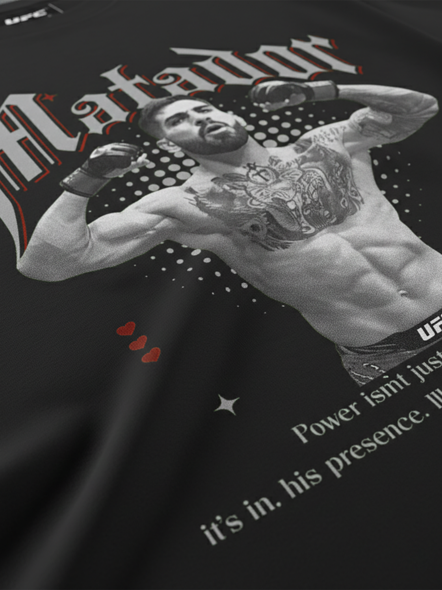 𝙼𝚊𝚝𝚊𝚍𝚘𝚛 “𝙱𝚘𝚛𝚗 𝚝𝚘 𝙲𝚘𝚗𝚚𝚞𝚎𝚛” 𝙾𝚟𝚎𝚛𝚜𝚒𝚣𝚎𝚍 𝙿𝚛𝚎𝚖𝚒𝚞𝚖 𝚃-𝚂𝚑𝚒𝚛𝚝